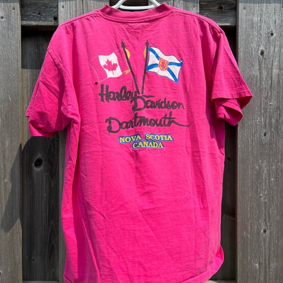 Pink Harley Davidson tee - Picture 3 of 5